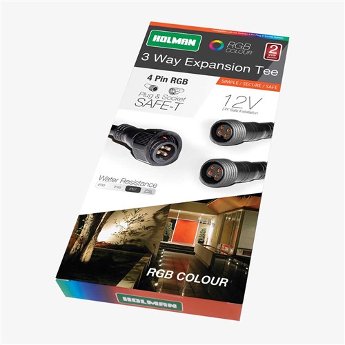 HOLMAN GARDEN MAIN LINE CABLE TEE RGB ALCRGB3T